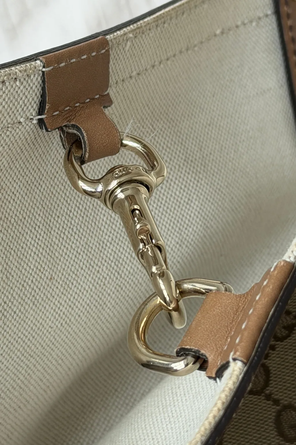 Gucci Shopper Med Tilhørende Pung
