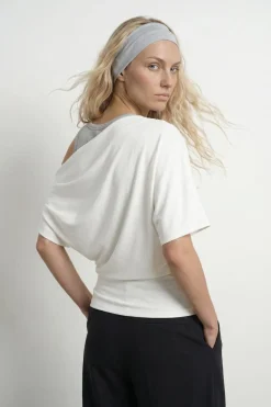 Hdemma Draped Off-Shoulder Top 32000705