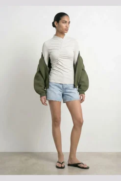 Hdfrida Ls Gathered Top 32000756