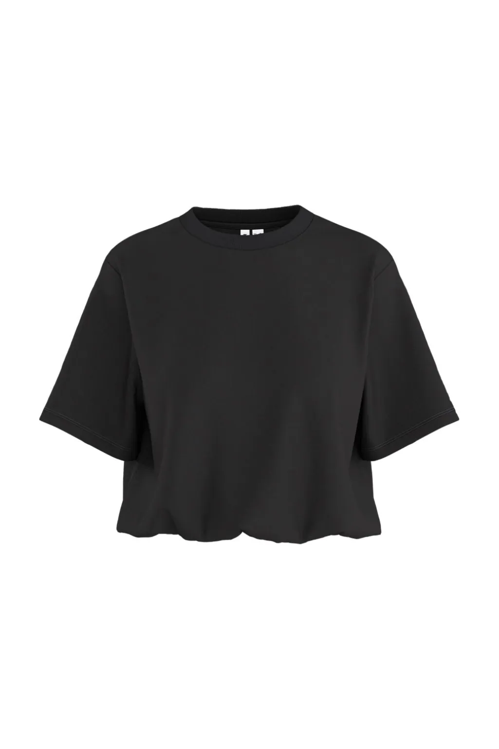 Hdina Ss Balloon Cropped T-Shirt 32000799