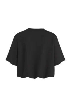 Hdina Ss Balloon Cropped T-Shirt 32000799