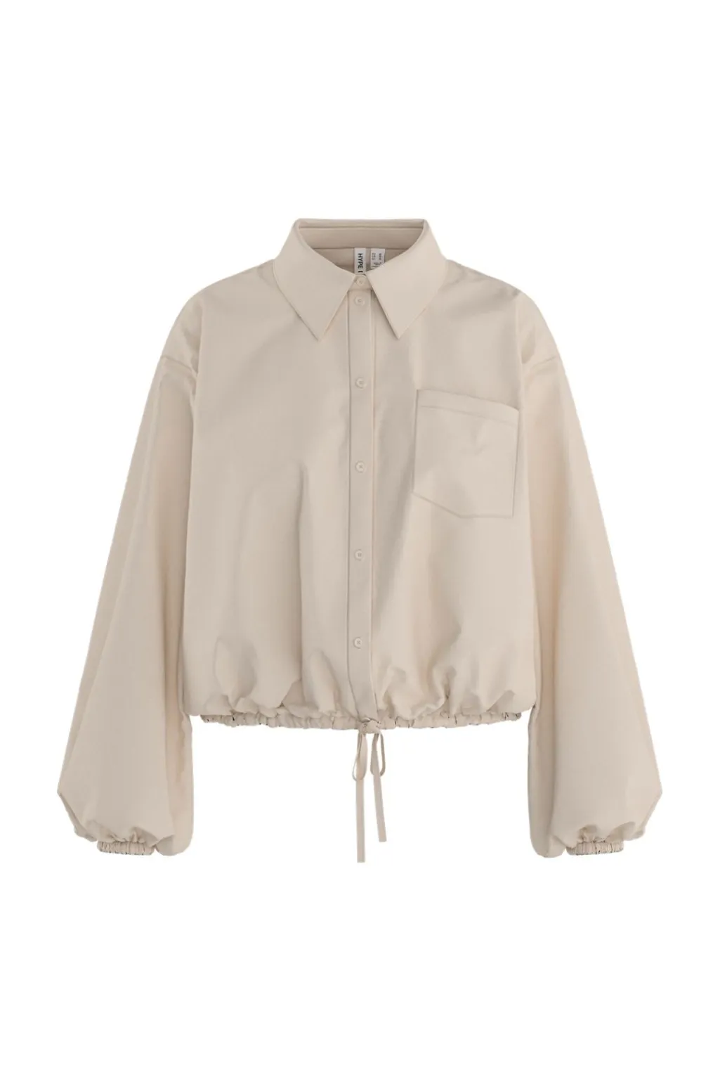 Hdkaren Ls Volume Tie Shirt 32000841