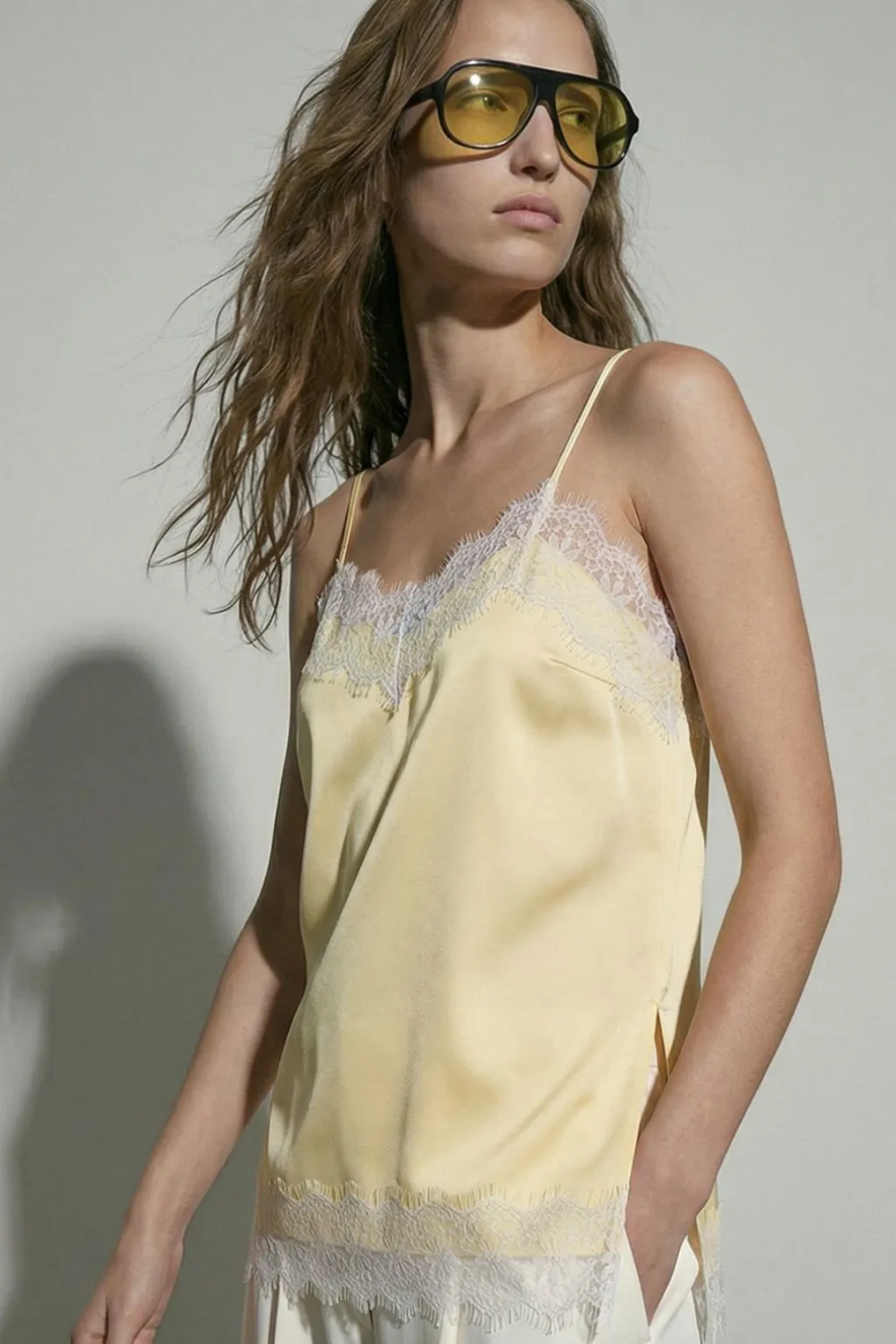 Hdkimora Lace Strap Top 32000848