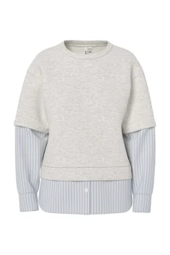 Hdyulia Shirt Mix Sweat 32000591