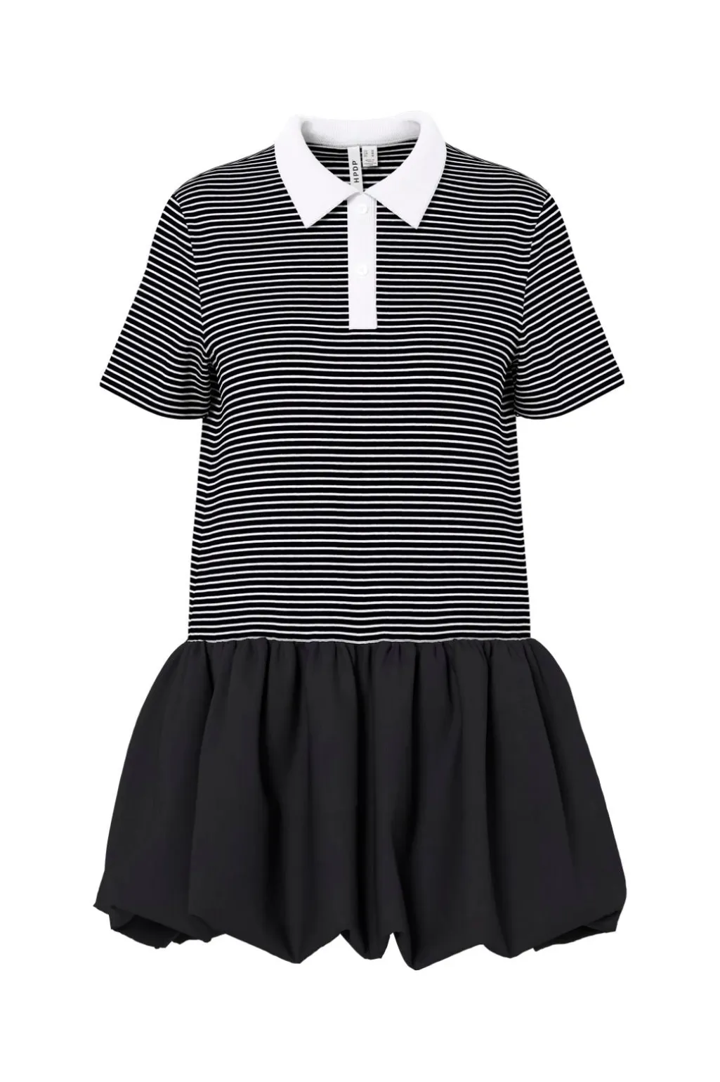 Hdyuna Ss Polo Balloon Dress 32000587