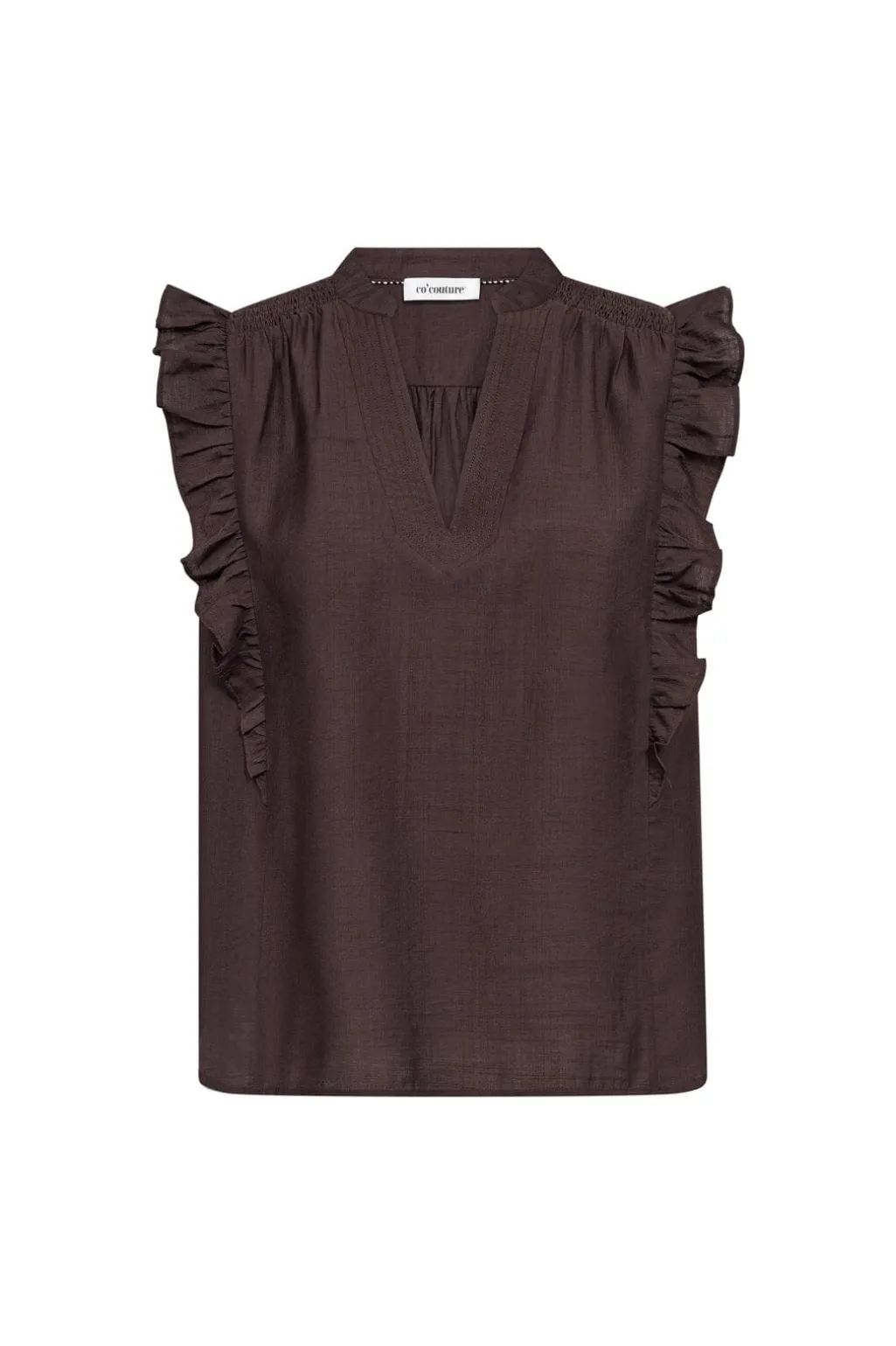Heracc Frill Ss V-Top 45165