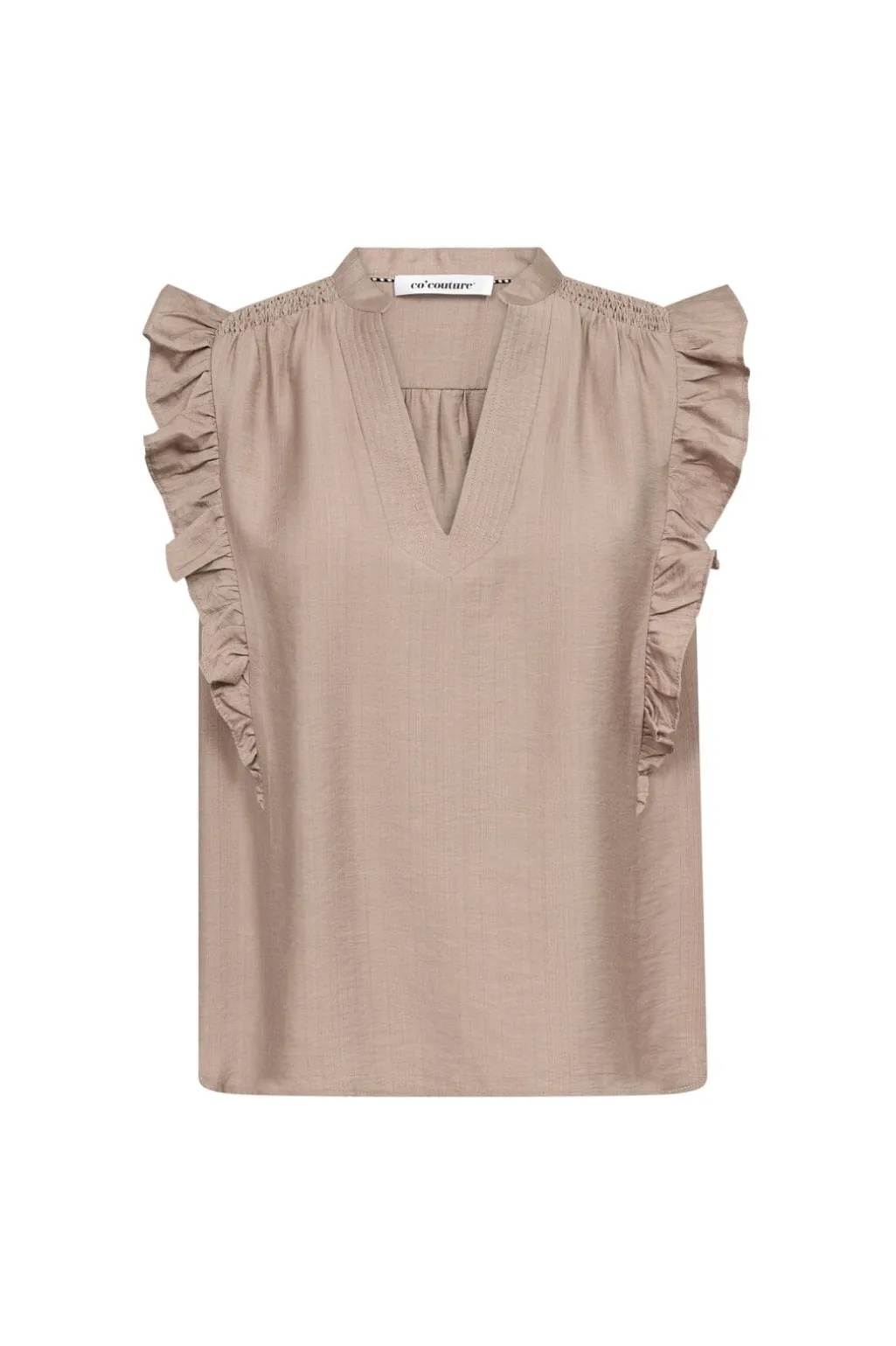 Heracc Frill Ss V-Top 45165