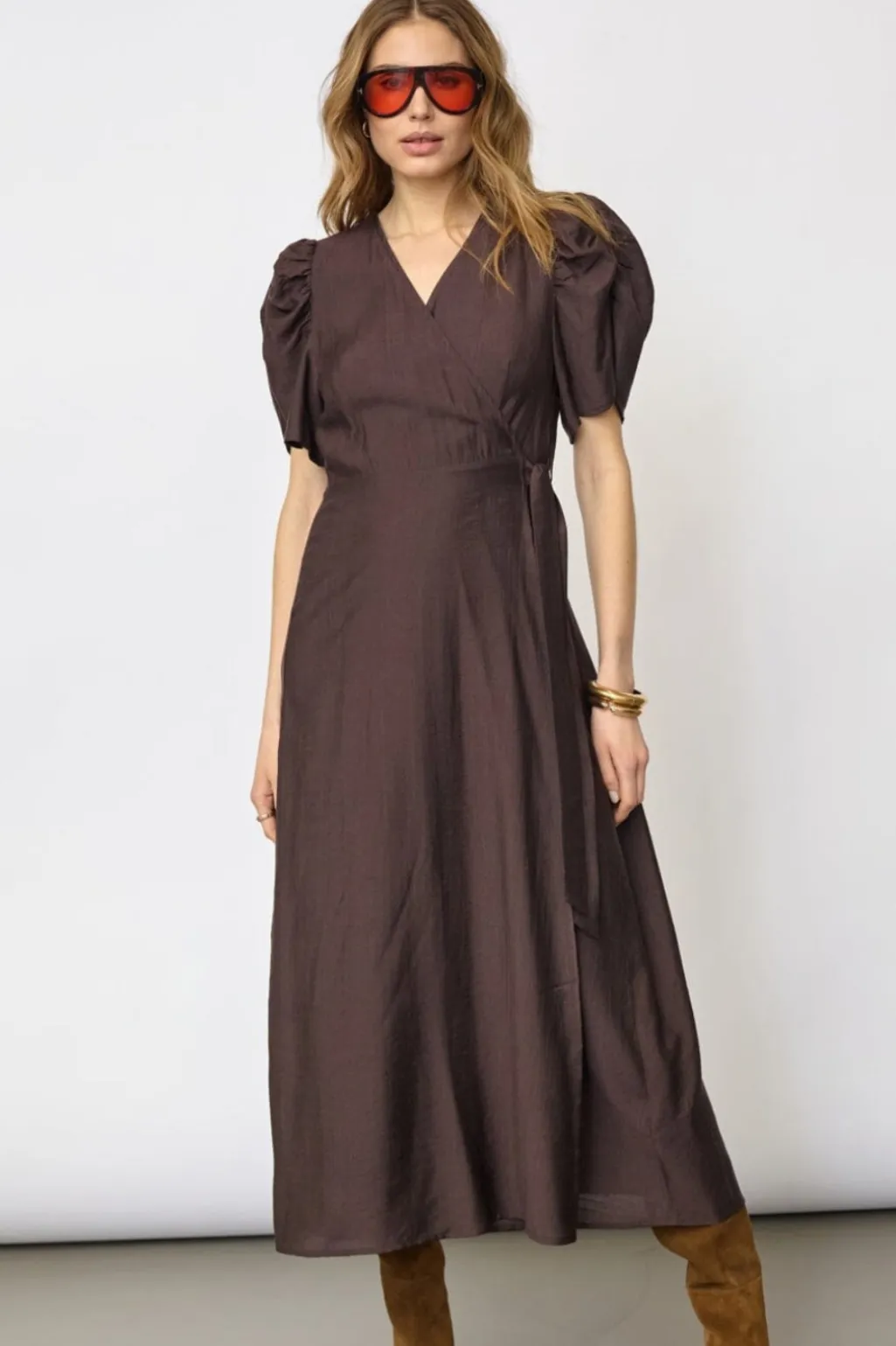 Heracc Ss Wrap Dress 46094