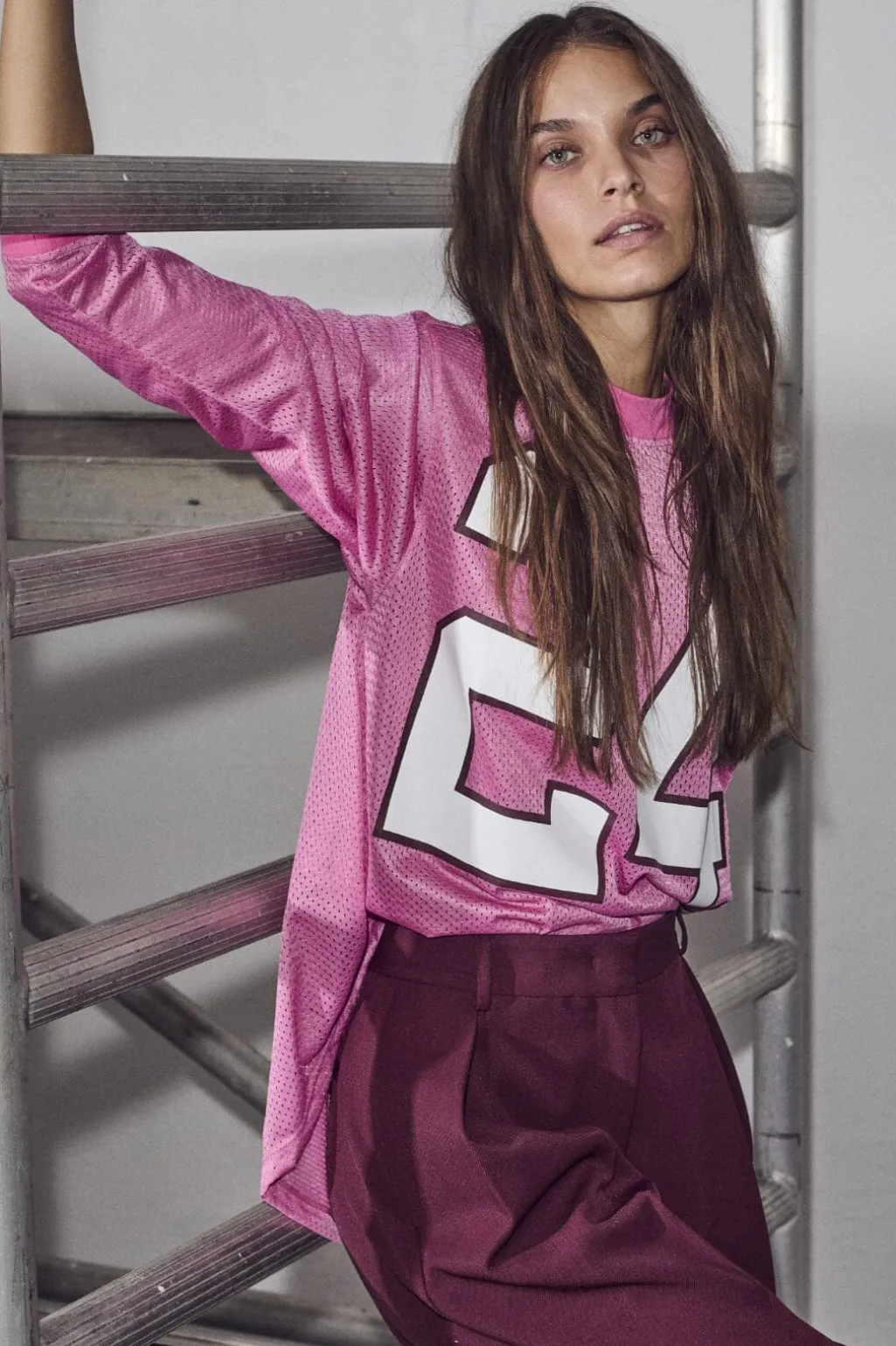 Hlaamerican Football Ls Tee HL10049