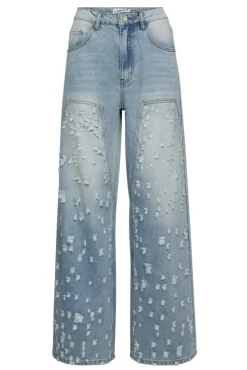 Hlableach Distressed Patch Tall Jeans HL10354