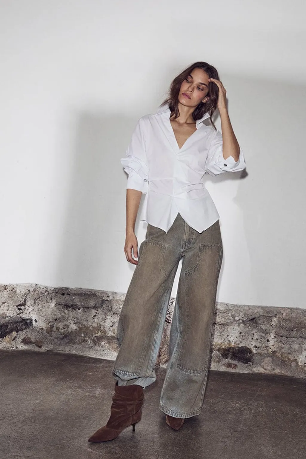 Hlaceleste Patch Vintage Jeans HL10756
