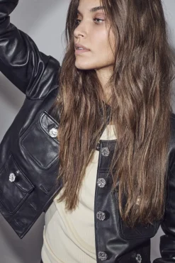 Hlacocktail Leather Jacket HL10008