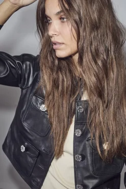 Hlacocktail Leather Jacket HL10008
