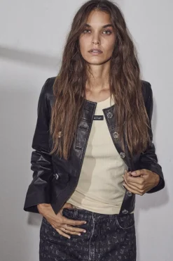 Hlacocktail Leather Jacket HL10008