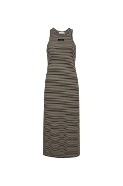 Hladessert Rib Stripe Dress HL10136