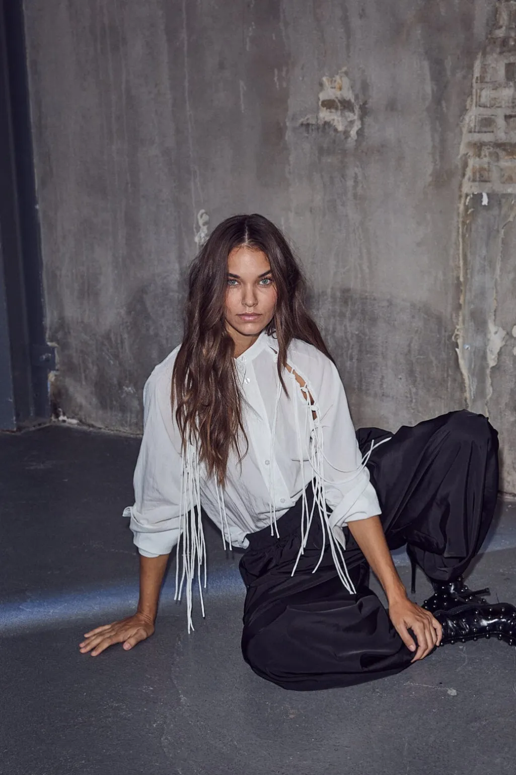 Hlaflorens Fringe Shirt HL10525