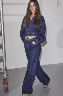 Hlahering String Tie Jeans HL10060