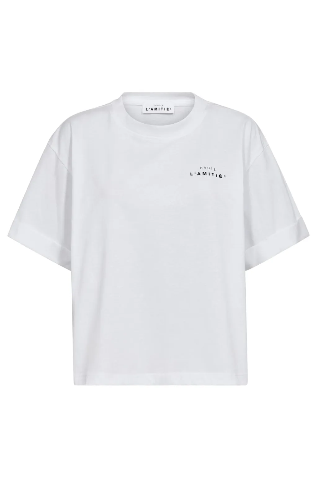 Hlahl Crew Neck Crop Tee HL10122