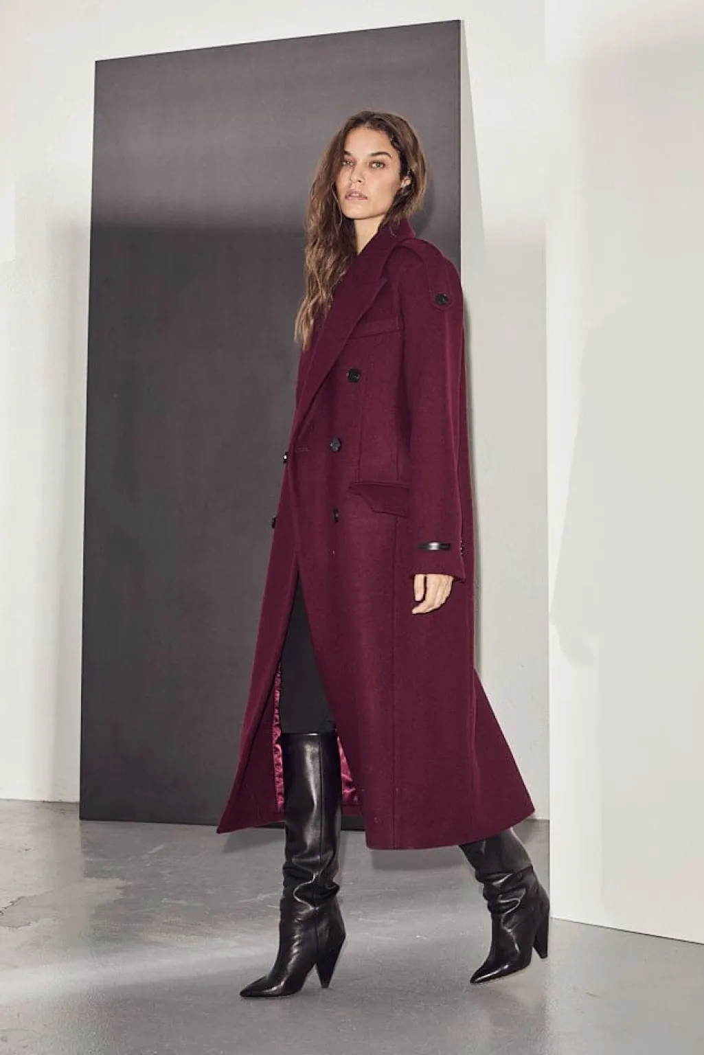 Hlalida Tailor Wool Coat HL10176