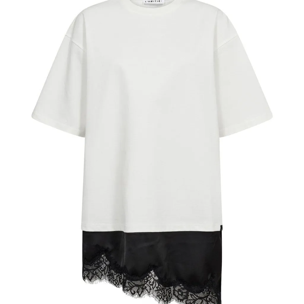 Hlaloose Mix Lingerie Tee HL10718