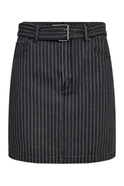 Hlalou Stripe Belt Skirt HL10174