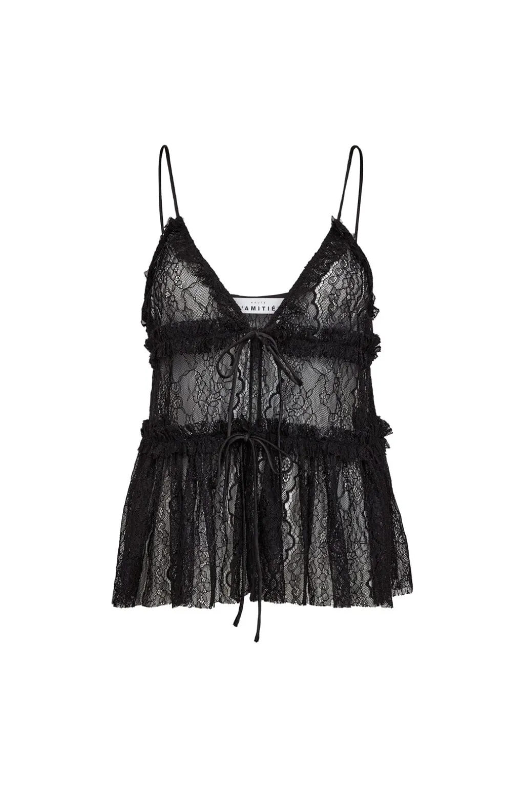 Hlanew Lace Tie Top HL10538