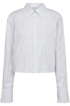 Hlarhinestone Crop Shirt HL10404