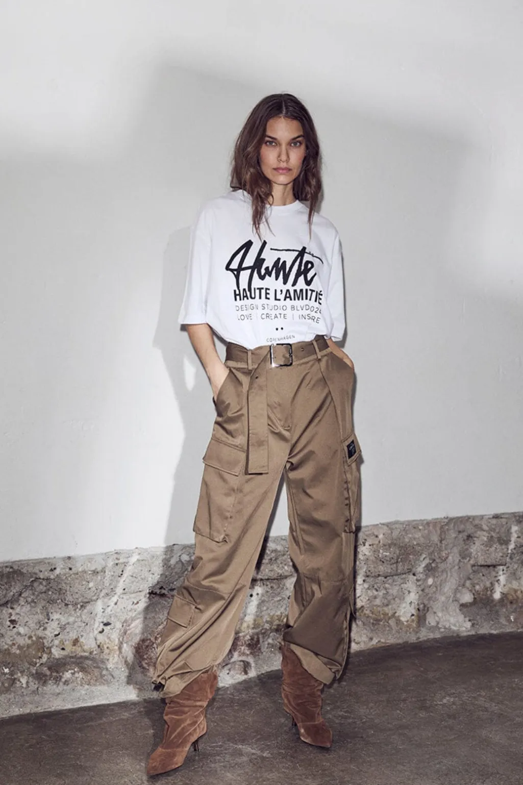 Hlastudio Loose Tag Tee HL10758