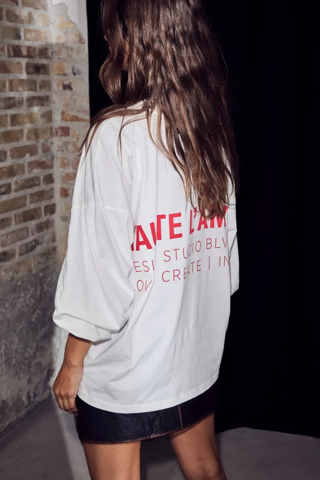 Hlastudio Ls Print Tee HL10421