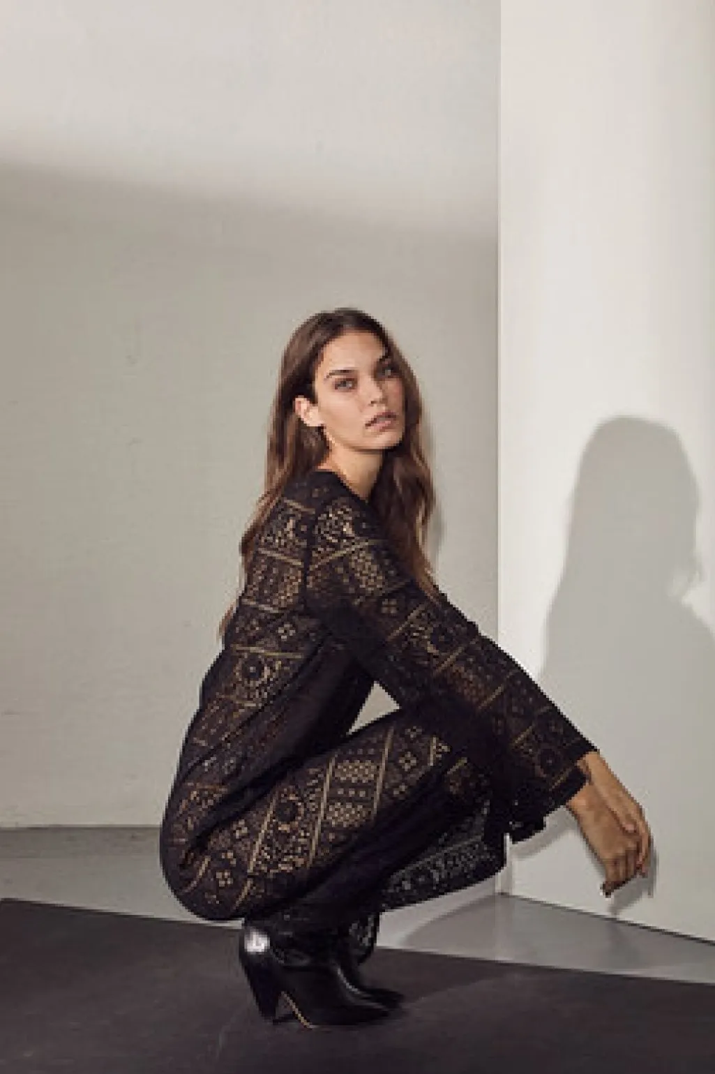 Hlautopia Lace Ls Buckle Dress HL10081