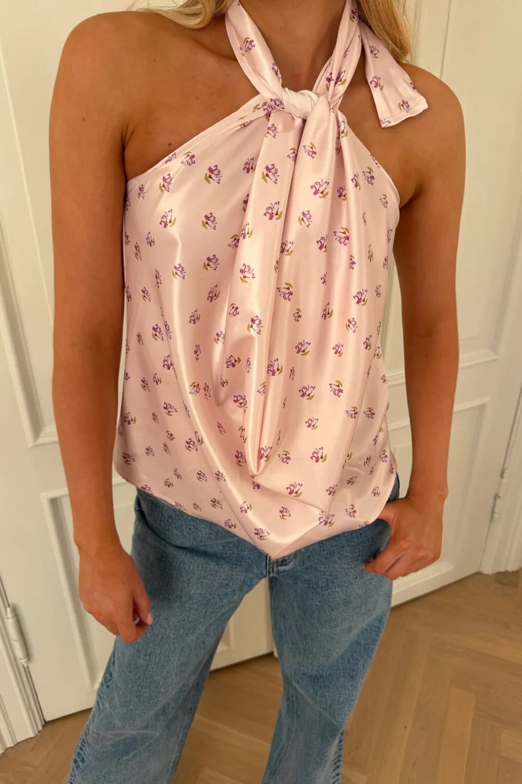 Hollyic Wrap Top A2553