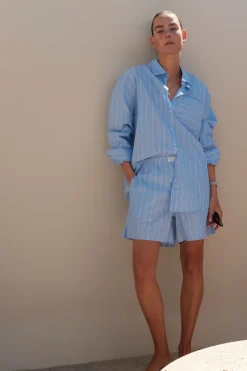 H2rønne Essential Pajamas Shirt L/S 101018-2