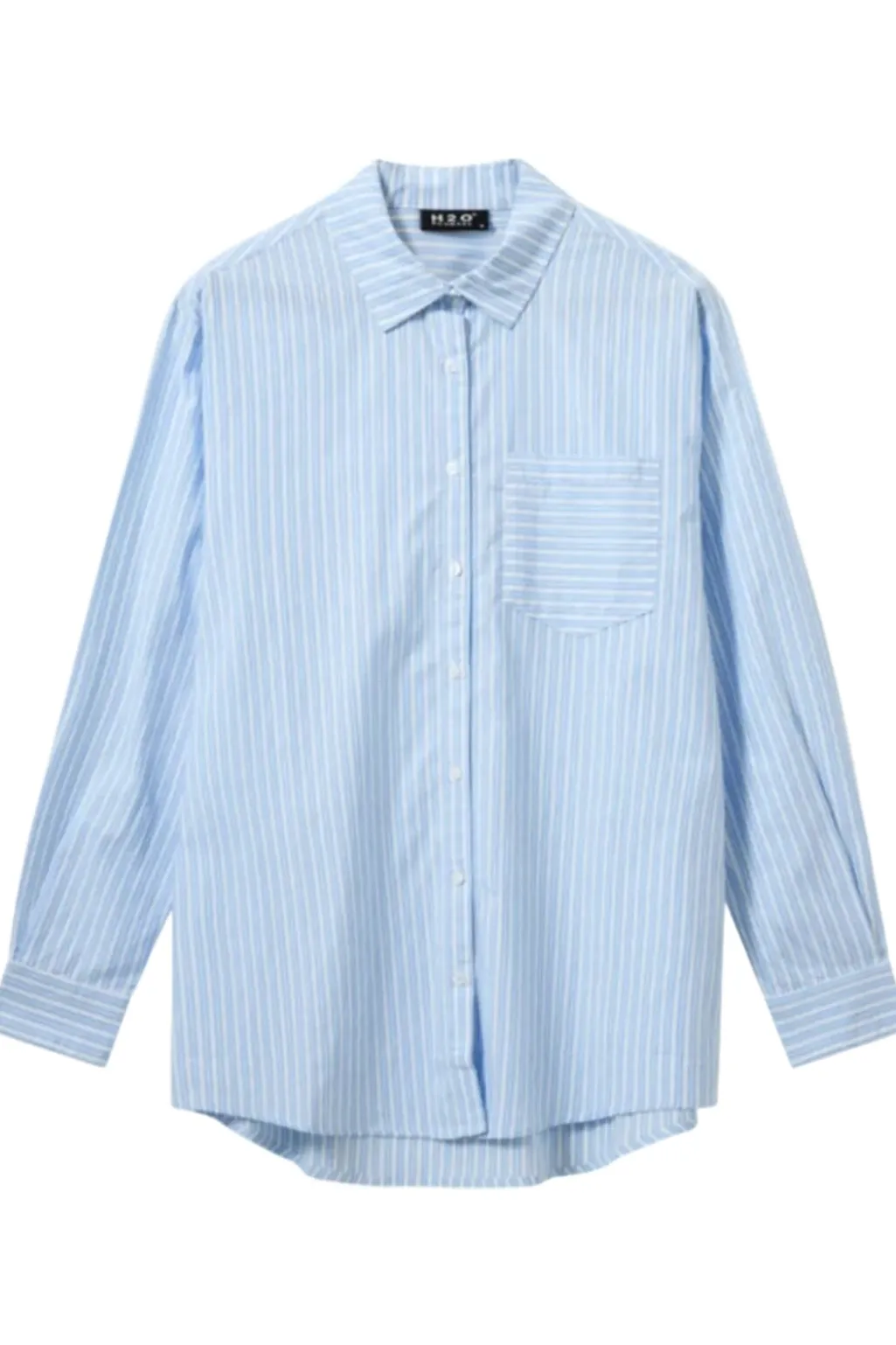 H2rønne Essential Pajamas Shirt L/S 101018-1