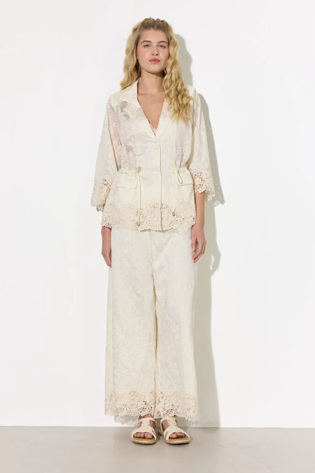 Hupatty Lace Blazer 26324