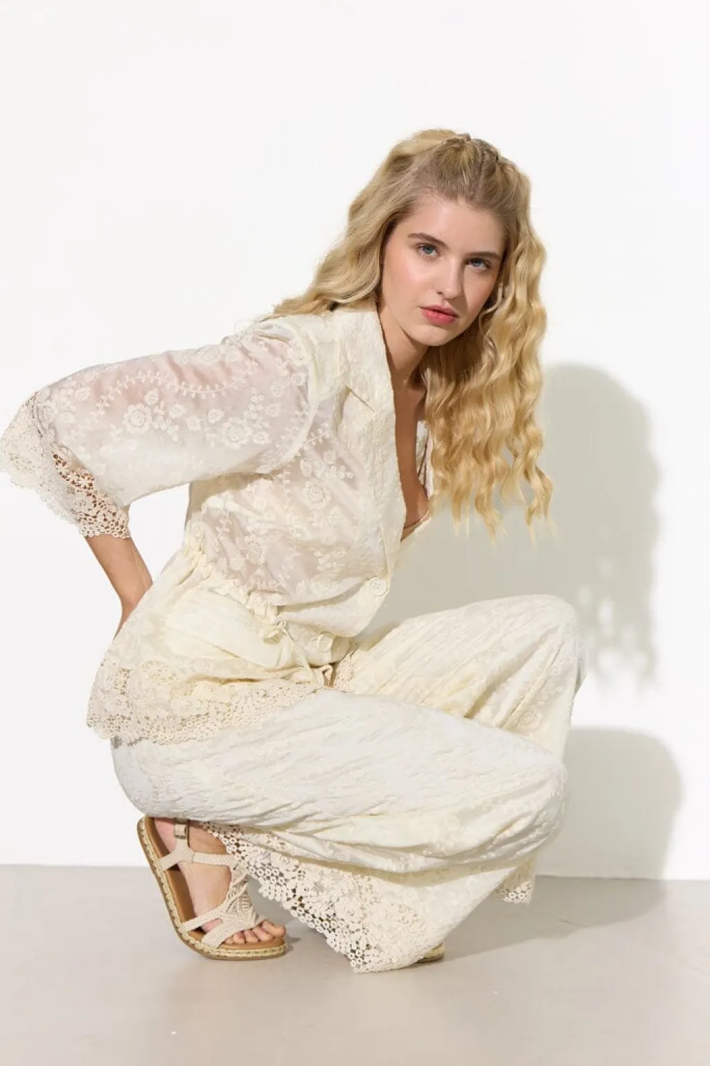 Hupatty Lace Blazer 26324