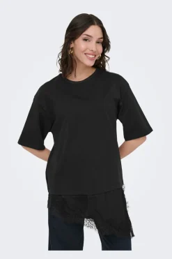 Jdyalma 2/4 Lace Detail T-Shirt