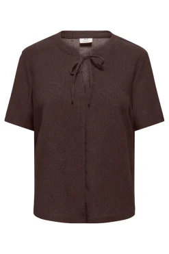 Jdydebbie Ss V Neck Top Dia
