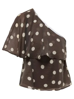 Jdyfay Life One-Shoulder Top