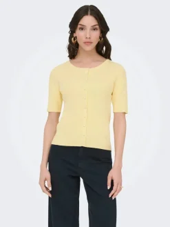 Jdygaby 2/4 O-Neck Pearl Cardigan Knt