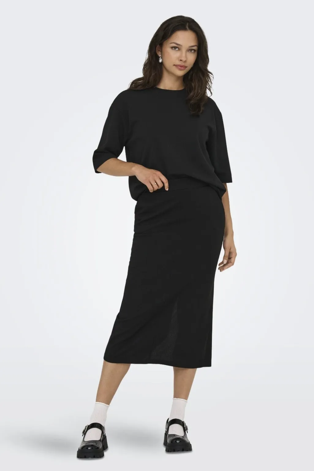 Jdygeggo Ss O Neck Loose Top