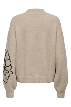 Jdyjella L/S Flower Pullover Knt