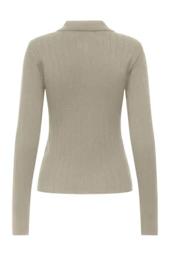 Jdykate L/S Polo Pullover Knt