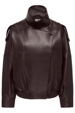 Jdyraye Pu Oversized Bomber Jacket