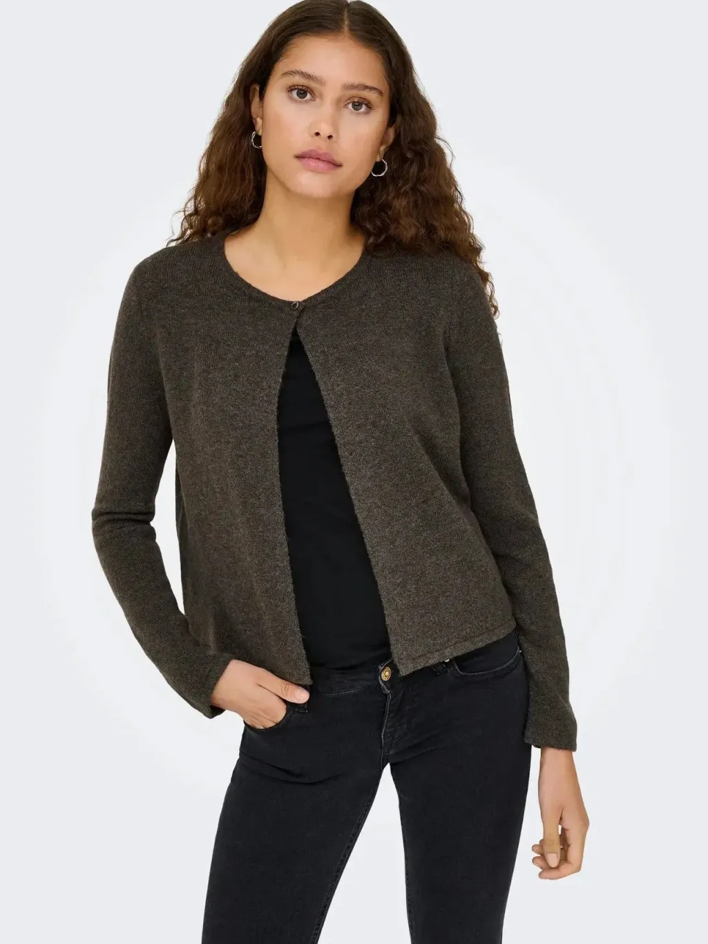 Jdyrue Life L/S One Button Cardigan Knt