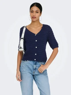 Jdytanja 2/4 V-Neck Cardigan Knt