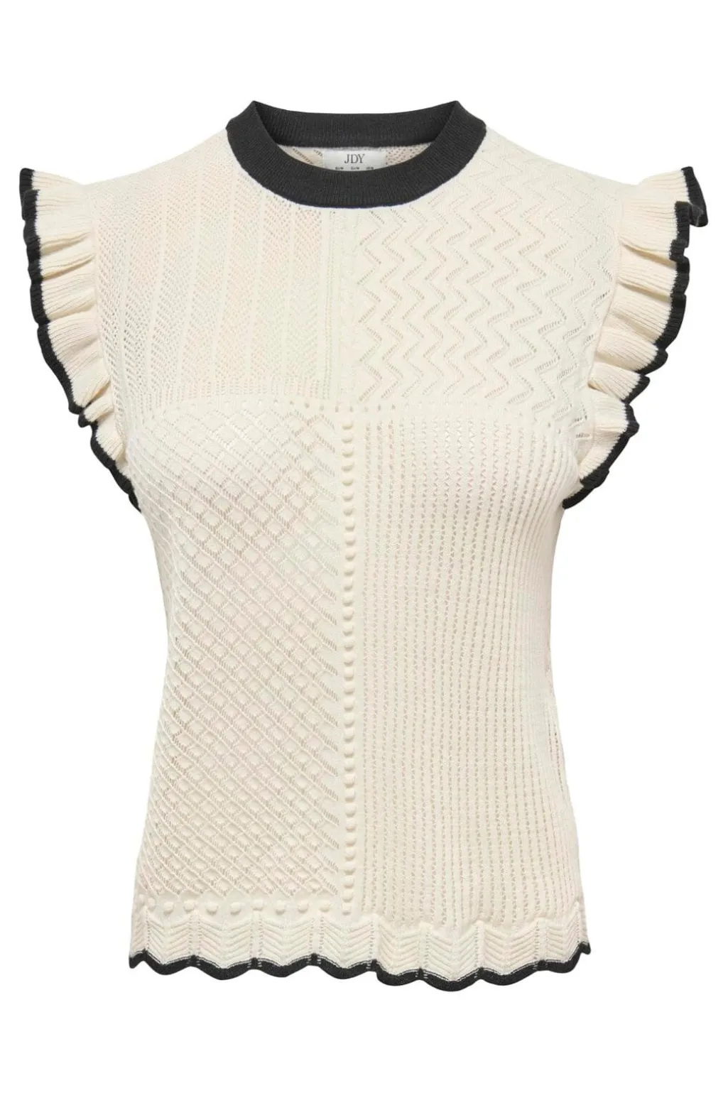 Jdyviolet S/L Frill Pullover Knt