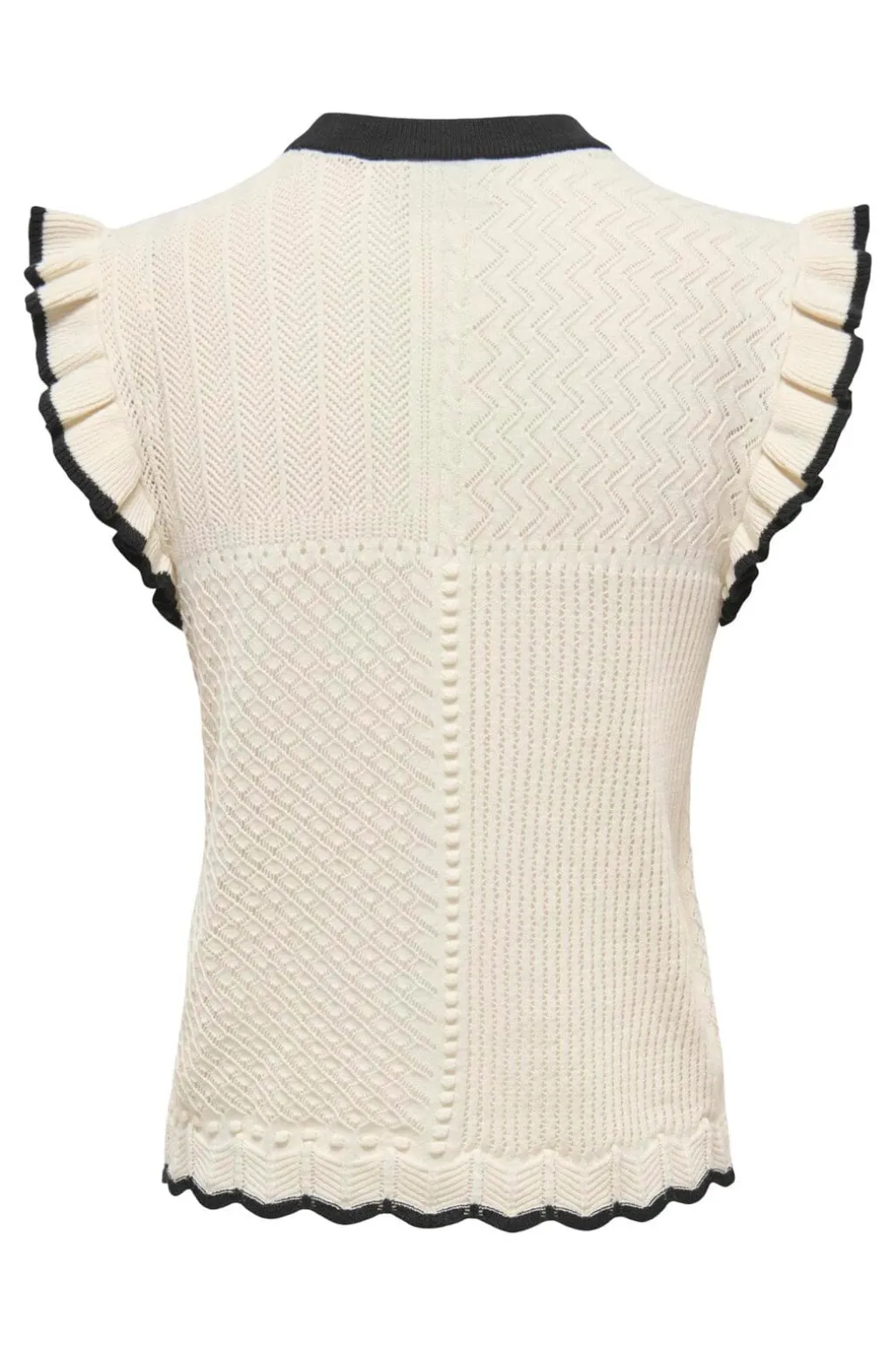 Jdyviolet S/L Frill Pullover Knt
