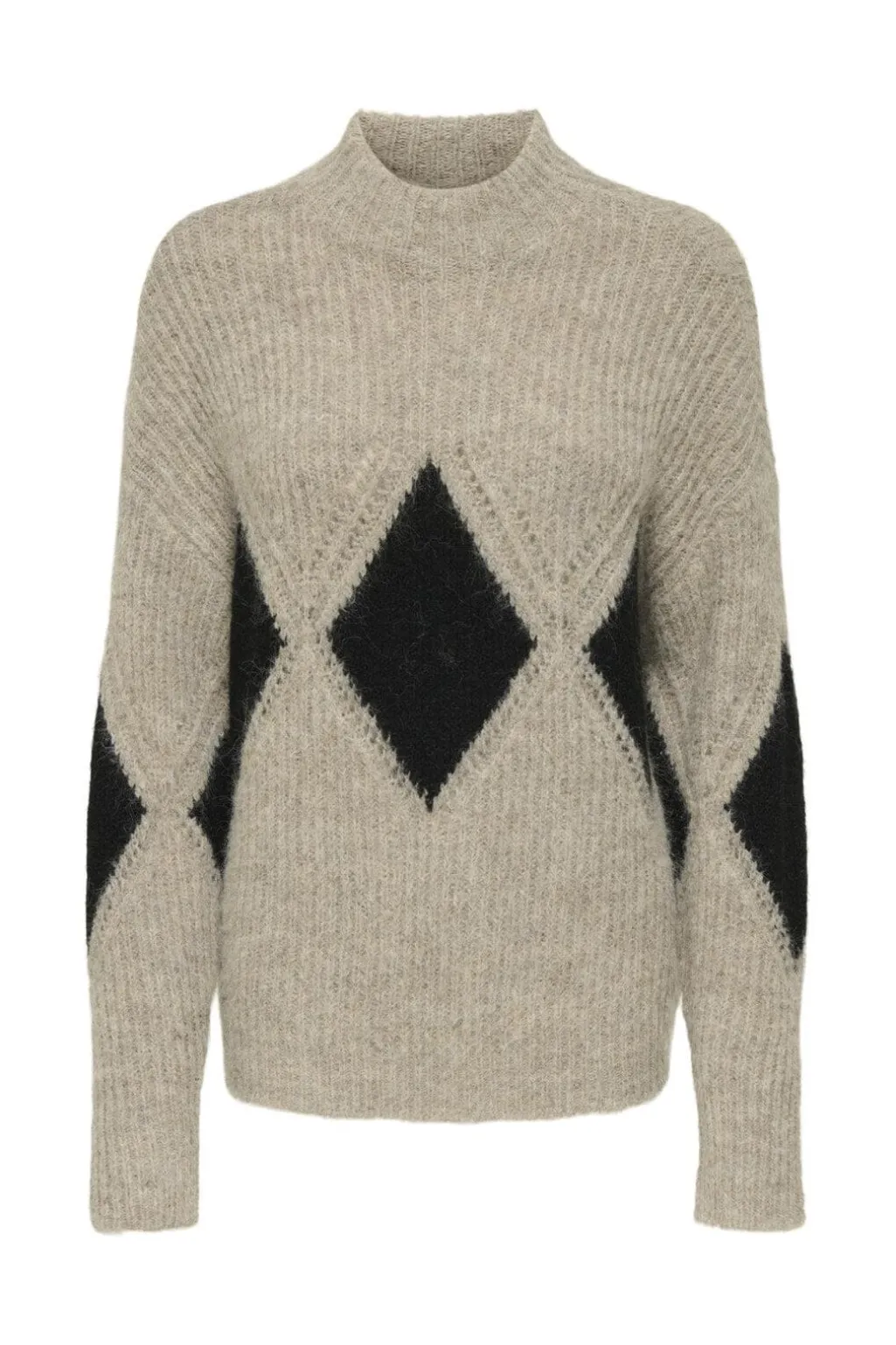 Jdyviv Life L/S High Neck Pullover Knt