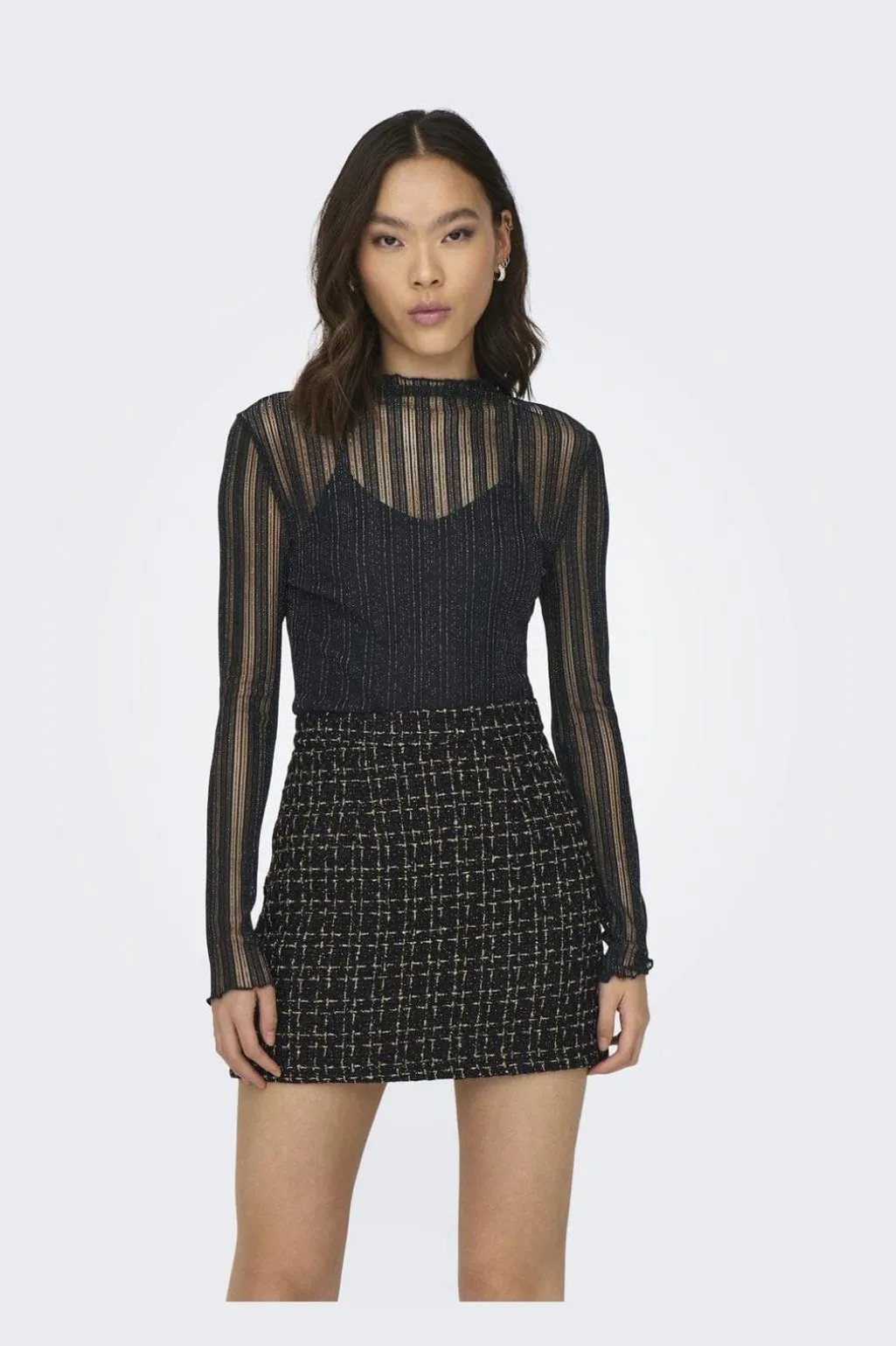 Jdyvivy L/S Lurex Top