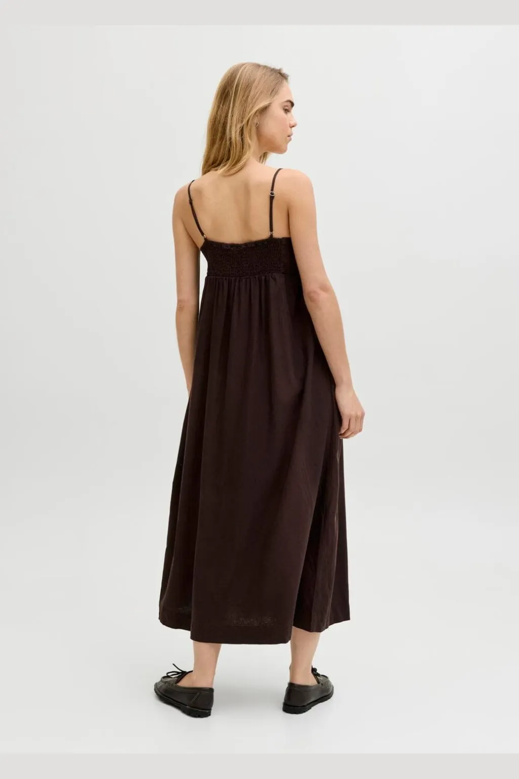 Jxalmira Linen Blend Long Dress